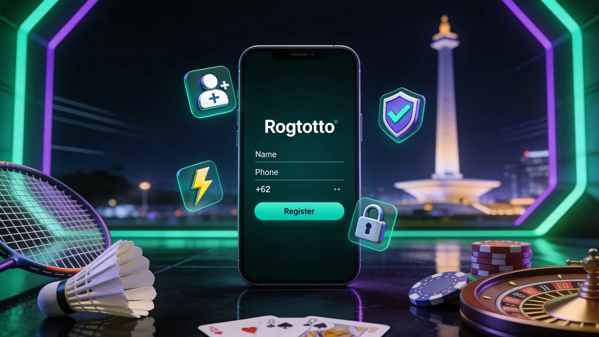 Cara Login ROGTOTO dengan Mudah untuk pemain di Indonesia